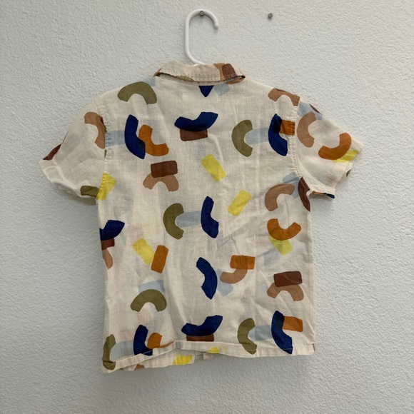 Zara Patterned Button Up - Picture 2 of 2